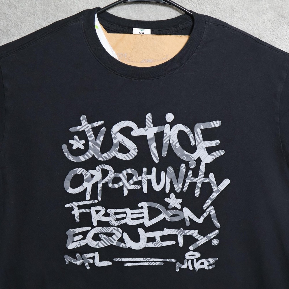 New York Jets Nike Shirt Mens 2XL Black Inspire Change Freedom Player Issue